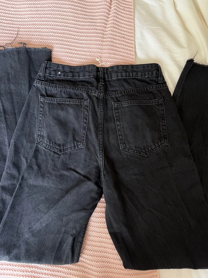 MNG Black Raw Hem Jeans - photo 5