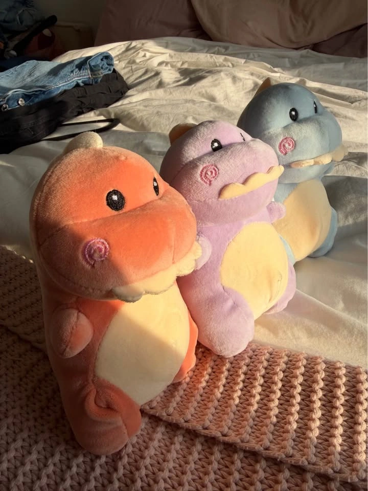 Set of 3 Dinosaur Plushies - photo 2