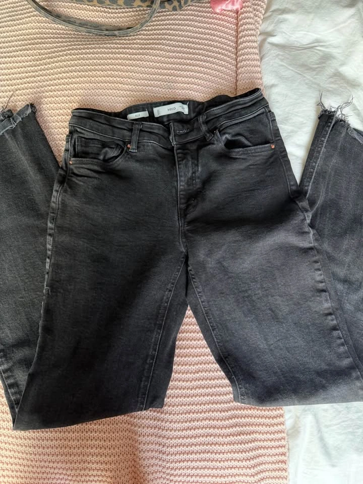 Mango MNG Elle Black Jeans - photo 2
