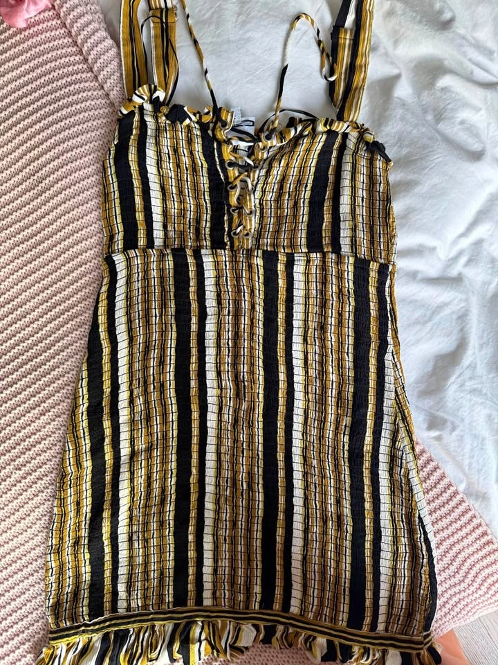 Skylar + Madison Striped Mini Dress