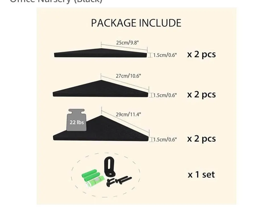 Floating Corner Shelf image indicator(2)