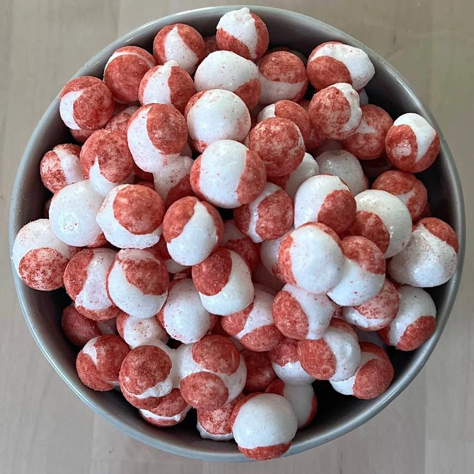 Freeze Dried Ketchup Skittles