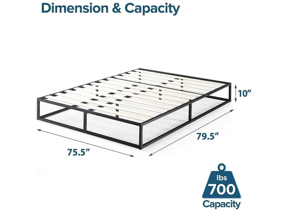 Zinus Joseph 10 Inch King Metal Platform Bed Frame - photo 2