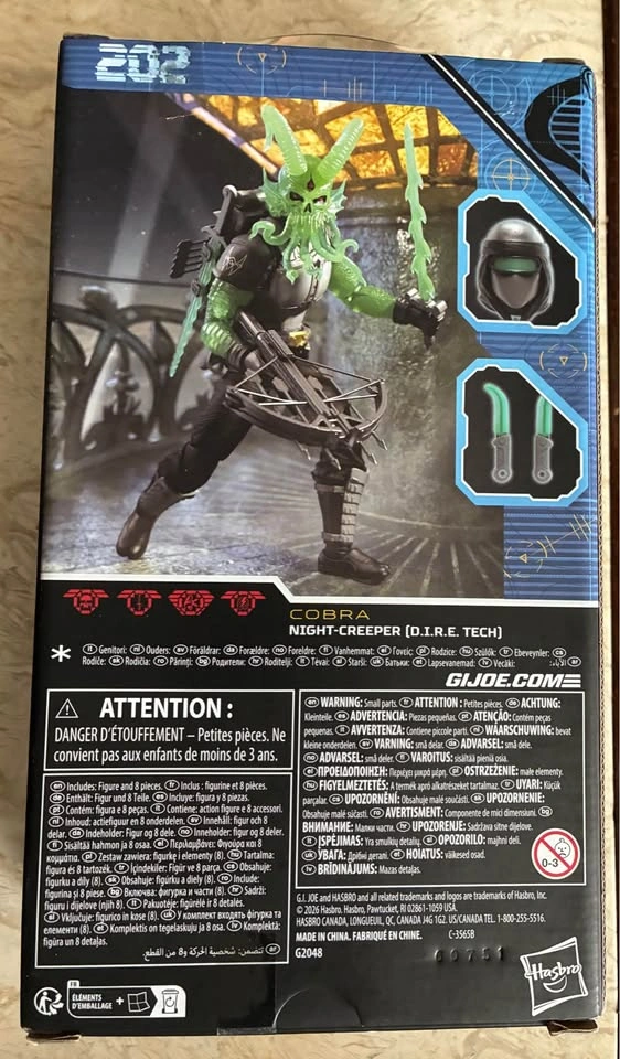 G.I. Joe Classified Series #202 Night-Creeper 6-inch Figure - photo 2