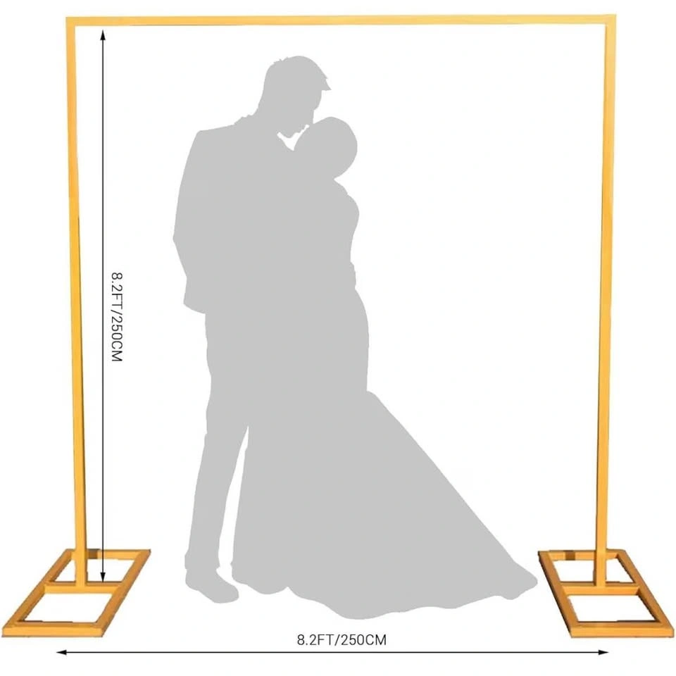 Tackview 8.2 FT Heavy-Duty Gold Backdrop Stand - photo 2
