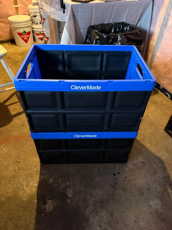 CleverMade Collapsible Storage Crates - photo 4