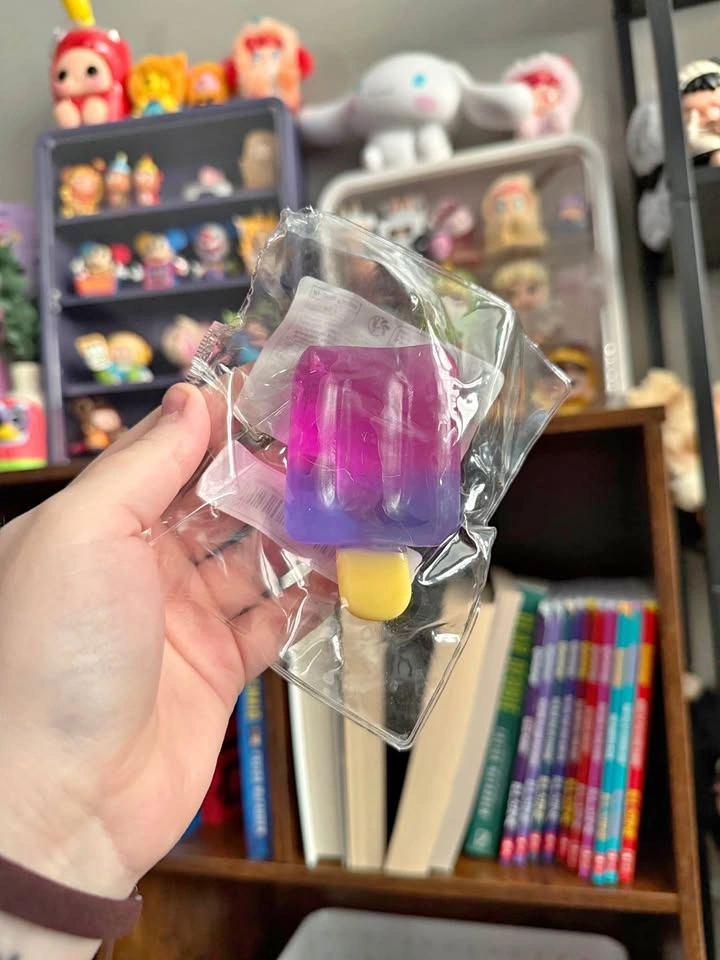Purple and Blue Gradient Popsicle Taba Squishy