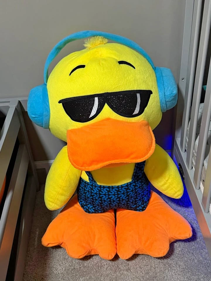 Cool big duck plush 20 inch