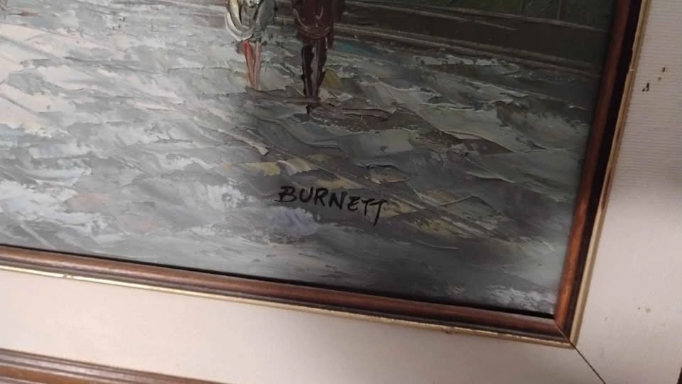 Painting by Burnett - photo 3