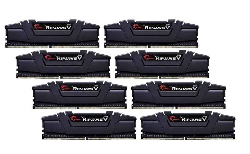 256GB RAM G.SKILL Ripjaws DDR4 3600MHz Like New