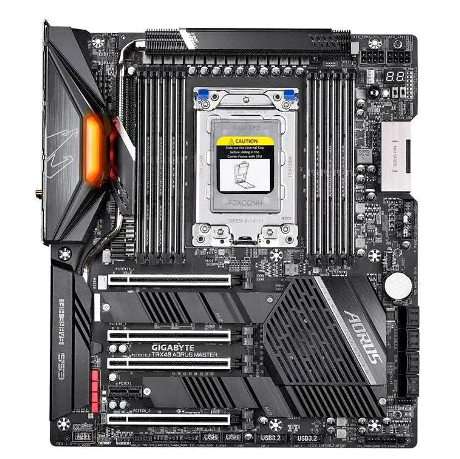 GIGABYTE TRX40 AORUS MASTER AMD Motherboard thumbnail