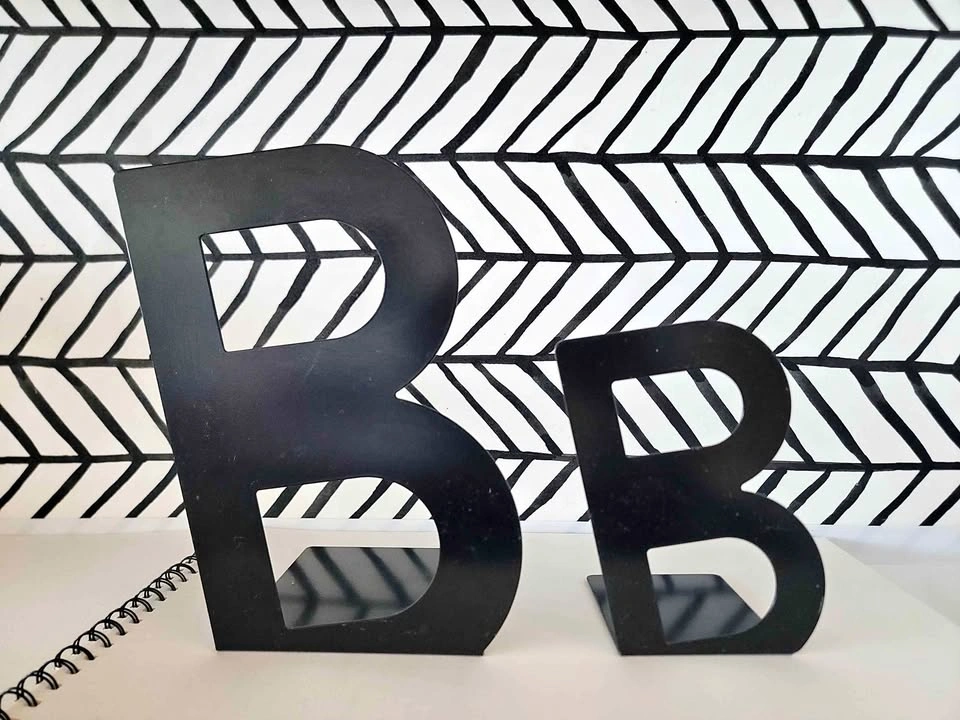 RARE Vintage Ikea Metal BILLY Bookends