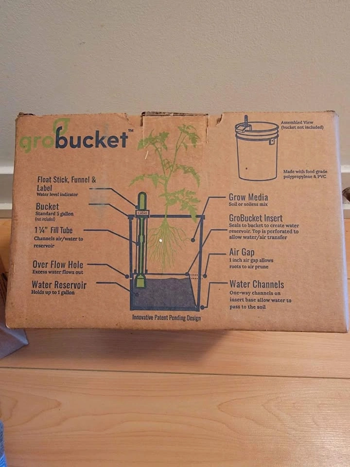 BNIB 3 Pack Self-Watering Insert GroBucket - photo 3