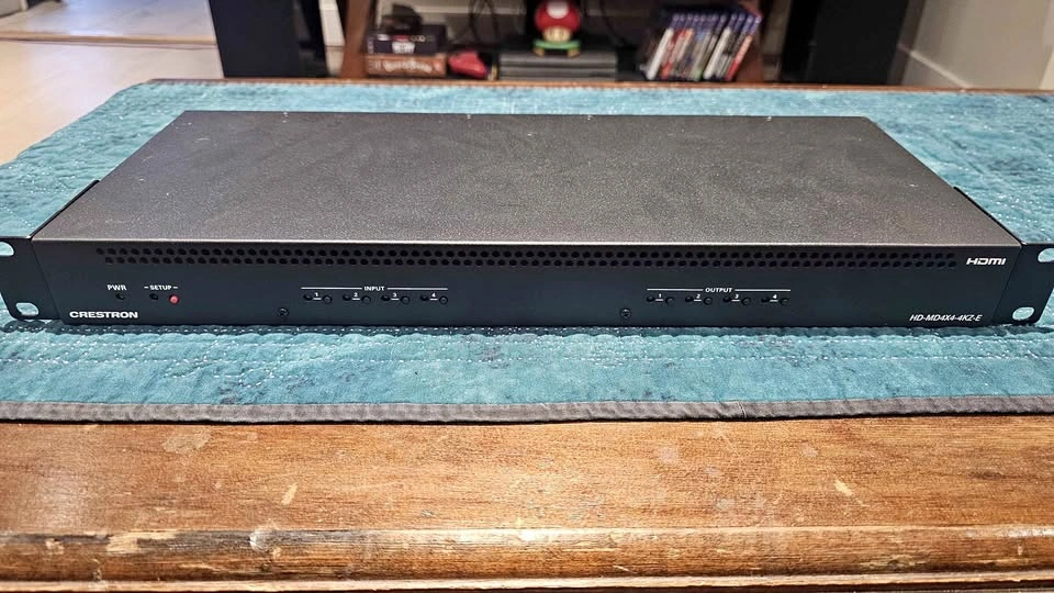 4in/4out 4K Video Matrix
