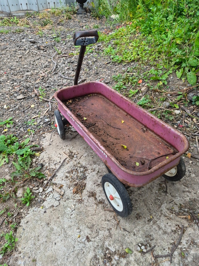 Vintage Radio Flyer wagon 9A original condition - photo 2