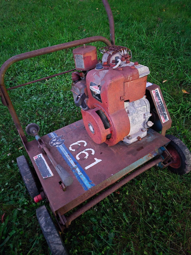 BLUEBIRD Lawn Comber F-20B Gas vintage equipment - photo 2
