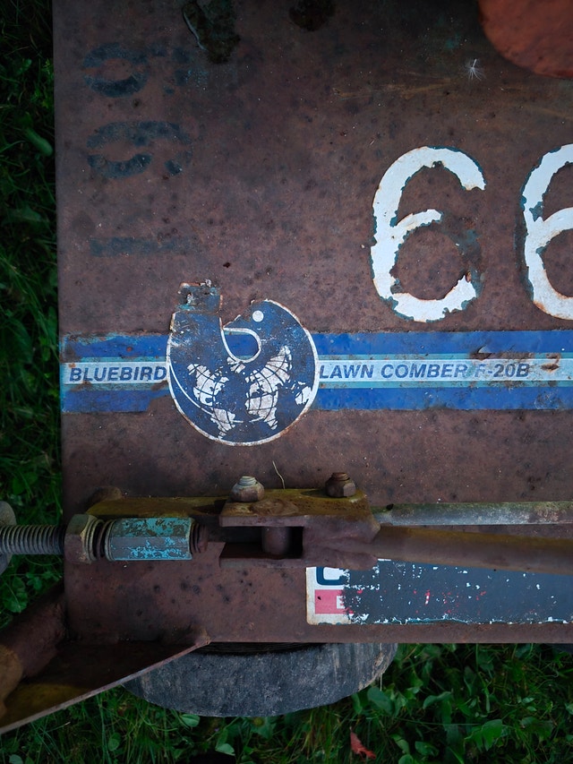 BLUEBIRD Lawn Comber F-20B Gas vintage equipment - photo 3