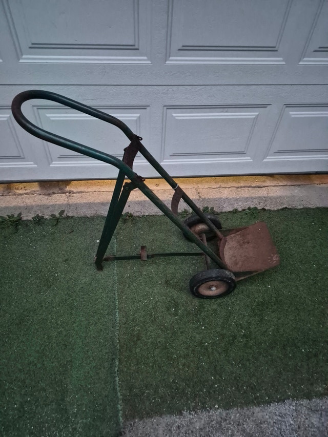 Green Tank Holding Standing Dolly for Welding and Cutting - photo 4