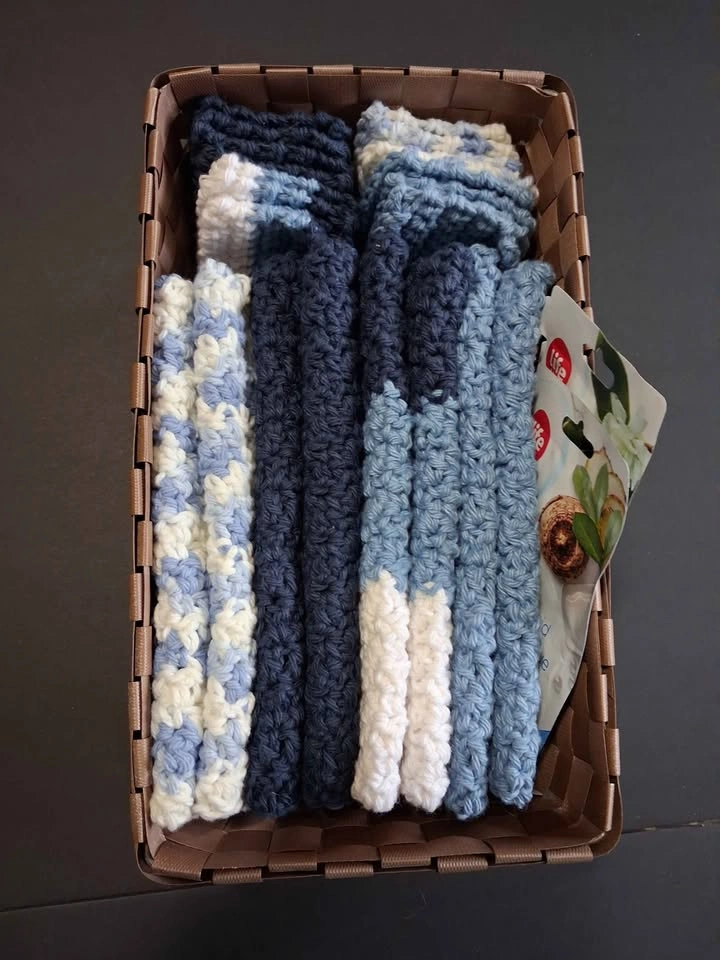 Handmade crochet Washcloths and cleansing pads - photo 2