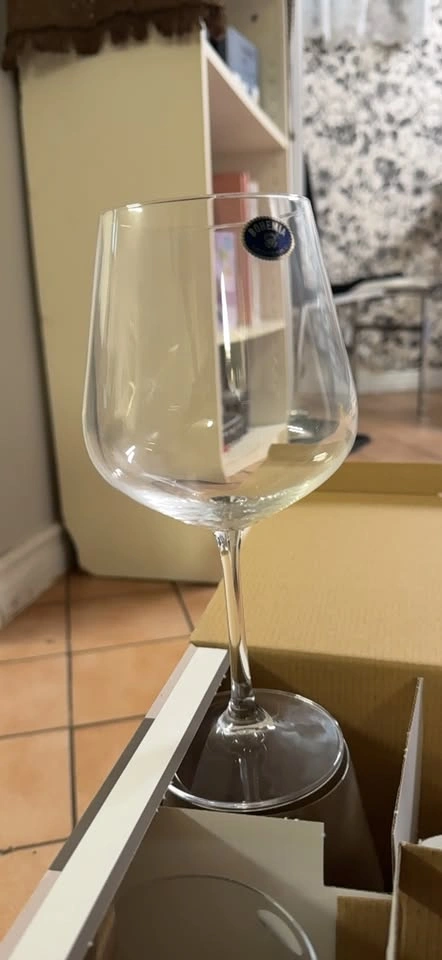 Crystal Bohemia 6x Red Wine Glass Set - photo 2