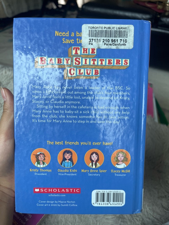 The Baby-Sitters Club Mary Anne Saves the Day Scholastic - photo 2