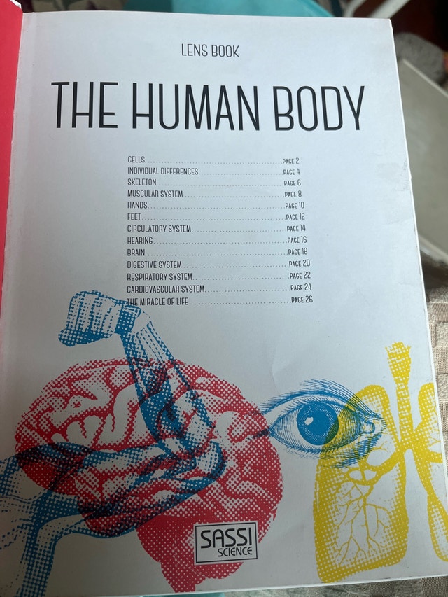 Sassi Science The Human Body Lens Book - photo 4
