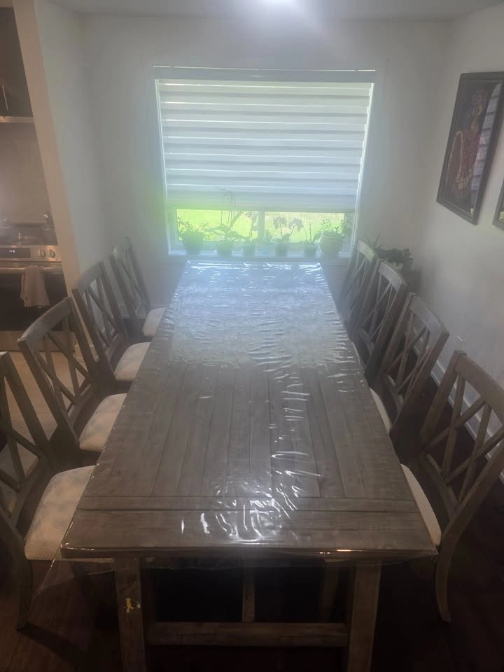Premium Trent Austin Design 10-12 Person Dining Set (Grey) - photo 2