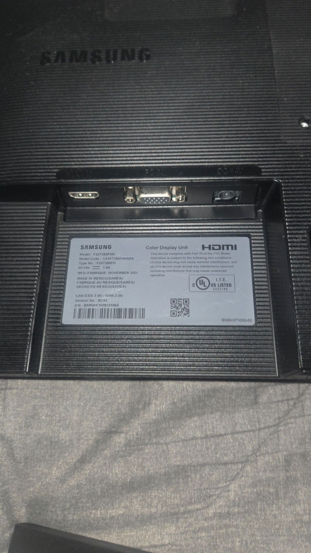 24 Inch Samsung Gaming Monitor - photo 4