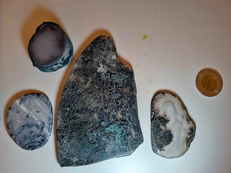 Moss agate Slabs