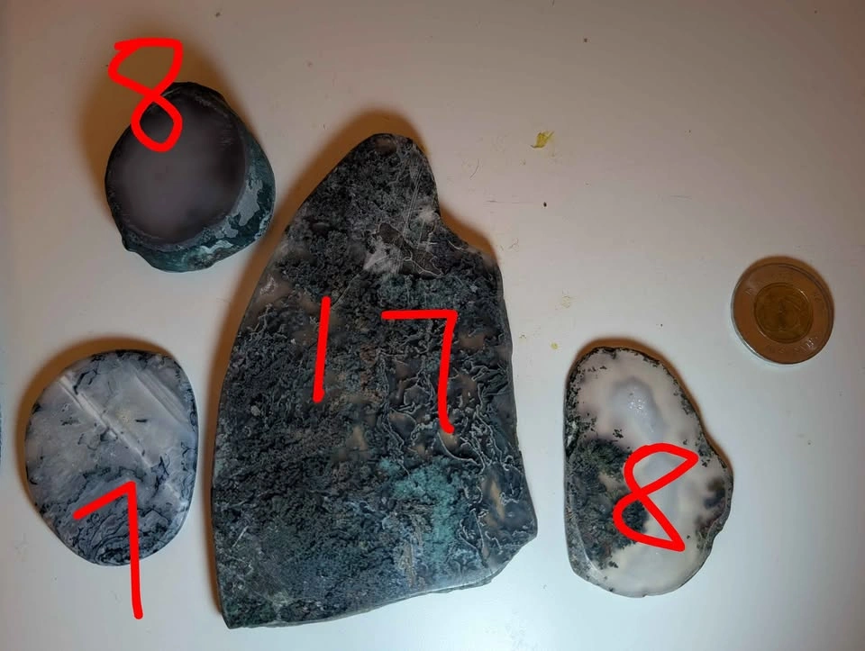 Moss agate Slabs - photo 2