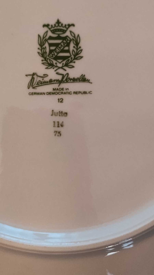 Weimar Porzellan Jutta Plate - photo 4