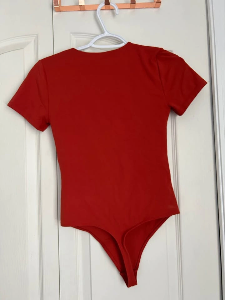 Aritzia Burnt Orange Bodysuit - photo 2