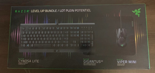 Razer Level Up Bundle with Keyboard, Mouse, and Mousepad - photo 2