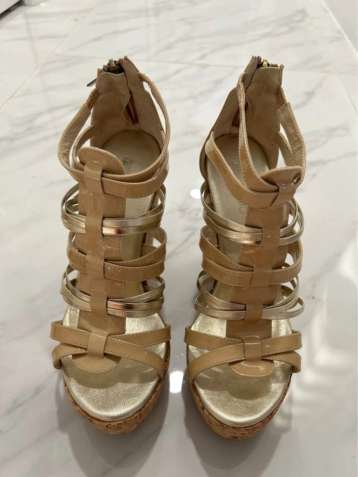 Jimmy Choo Strappy Wedge sandals Size 7.5 - photo 2