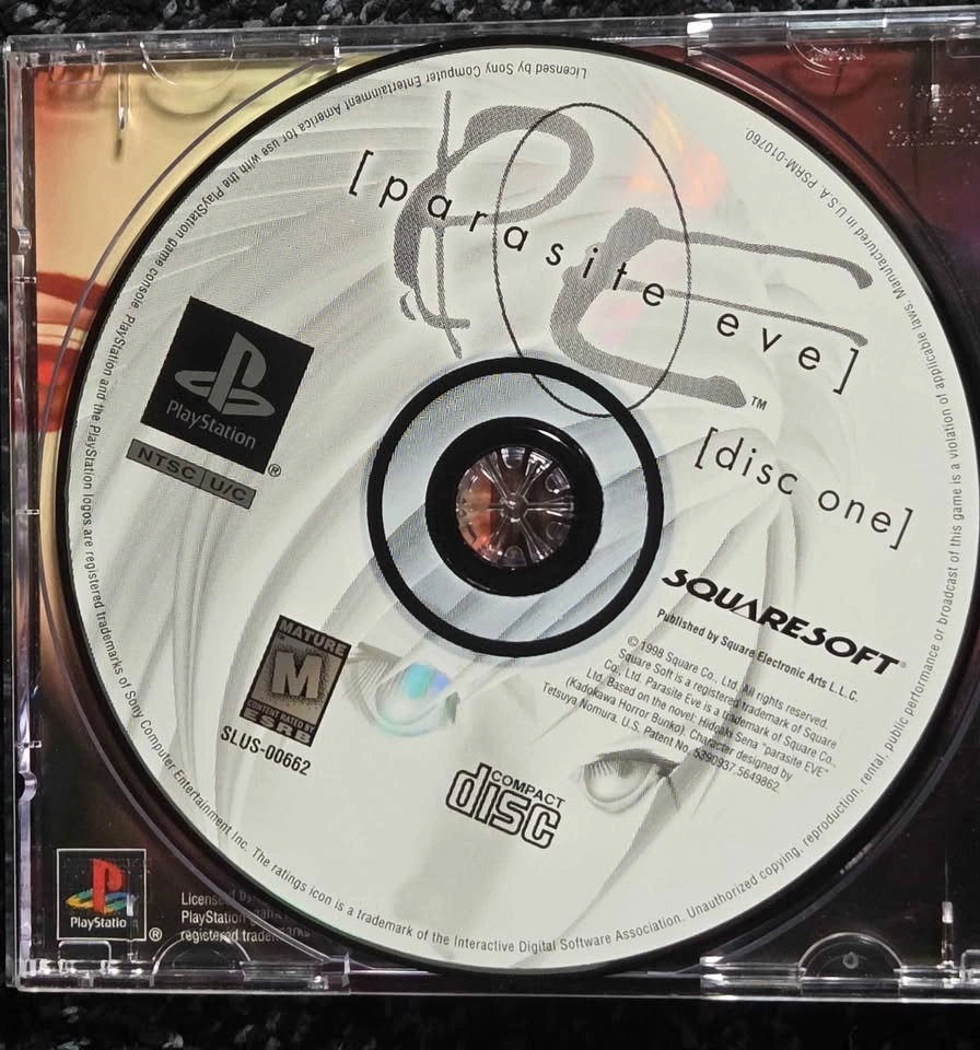 Parasite Eve Playstation One PS1 PSX No Manual - photo 3