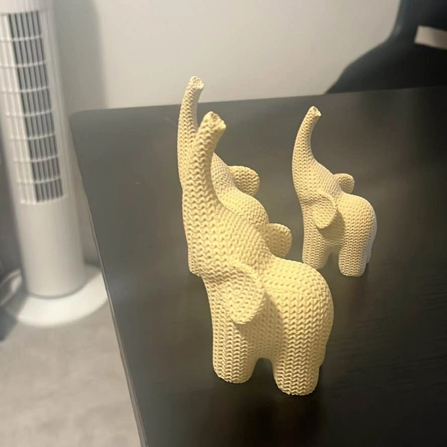 Modern Elephant Decoration Set - photo 2
