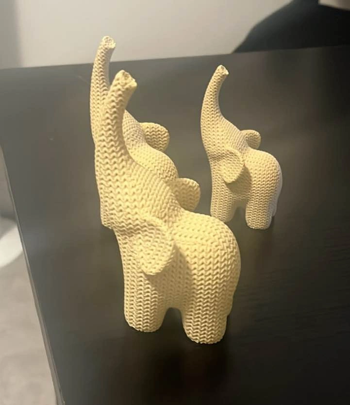 Modern Elephant family set 2 colours - photo 5