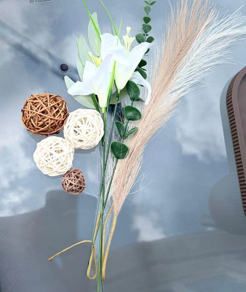 Modern flower Pot set - dark brown - photo 4