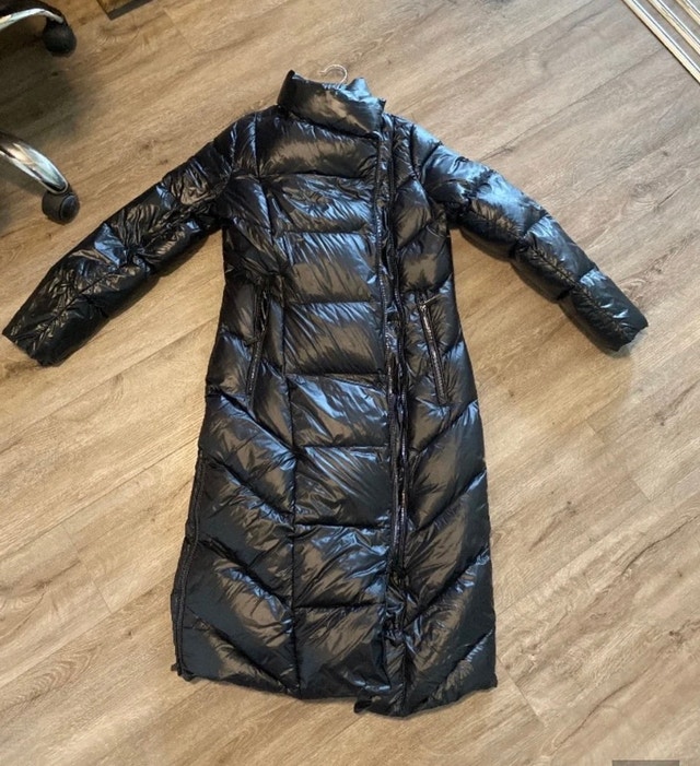 Karen Miller Long Puffer Jacket Size XS-S