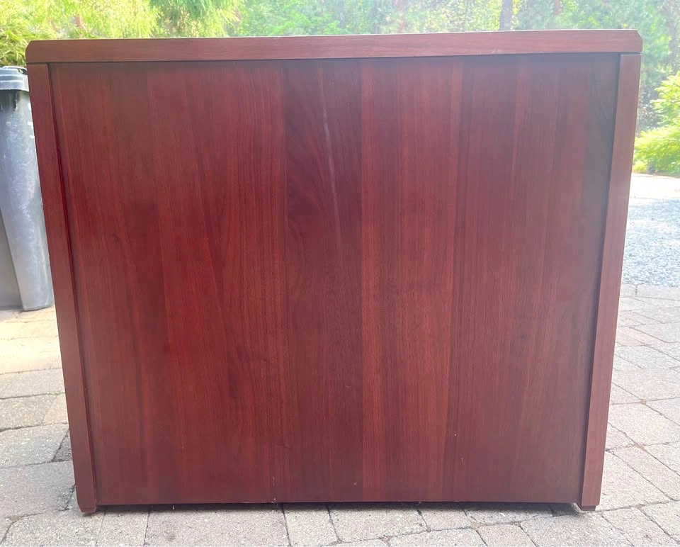 OFS 2-Drawer Lateral Filing Cabinet – Cherry Finish - photo 4