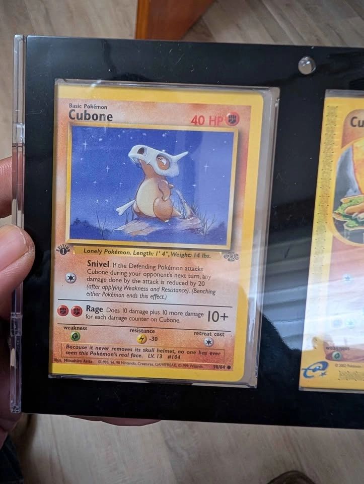 Pokémon Cubone 1st Edition Jungle & Expedition Base Set Cards - photo 2