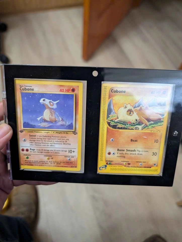Pokémon Cubone 1st Edition Jungle & Expedition Base Set Cards - photo 3