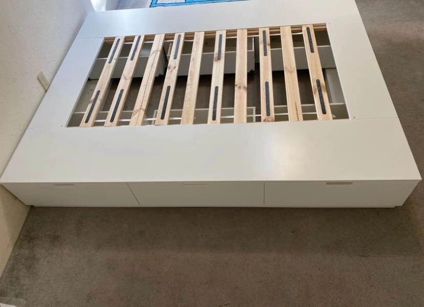 Nordli Queen Bed with 6 hydraulic Storage drawers - photo 2