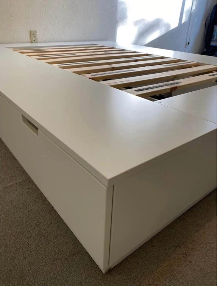 Nordli Queen Bed with 6 hydraulic Storage drawers - photo 3