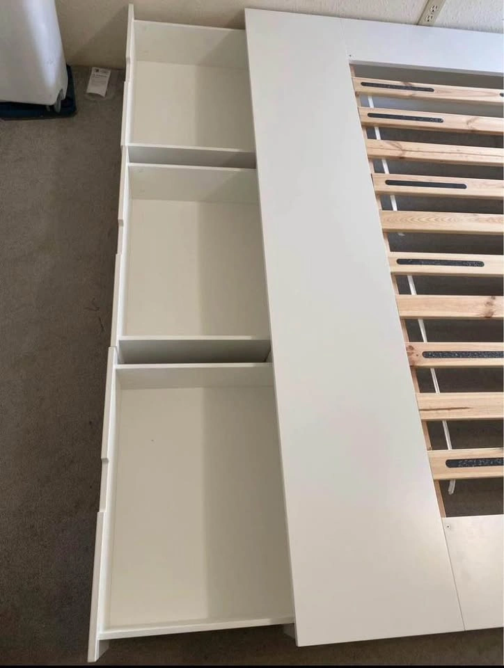 Nordli Queen Bed with 6 hydraulic Storage drawers - photo 4