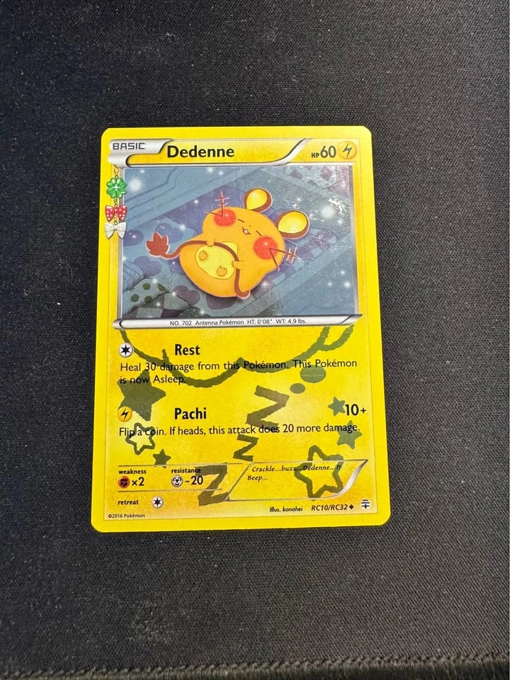 Dedenne #RC10 Pokemon card