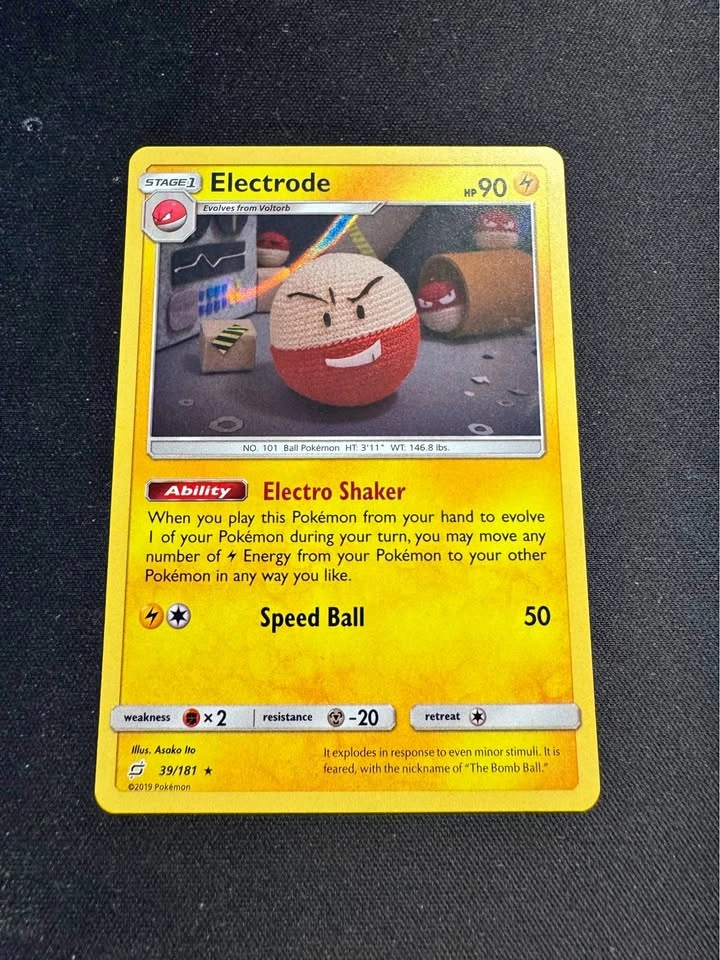 Electrode #39 Pokemon card