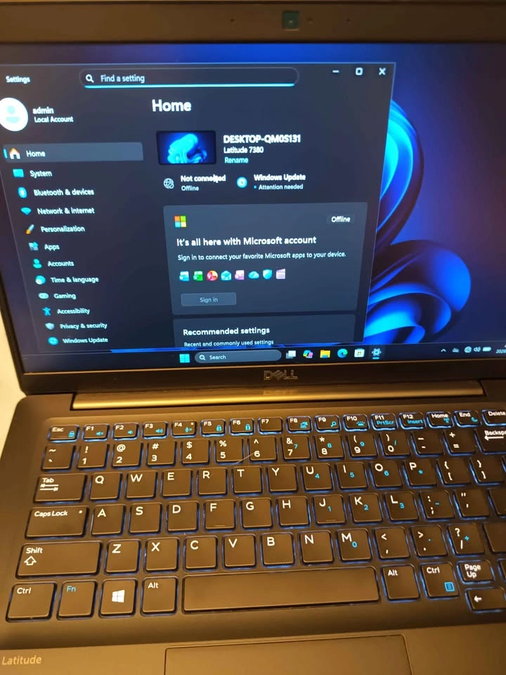 Dell Latitude 7380 i5-7300U 8GB RAM 128GB SSD Win 11 Pro - photo 3