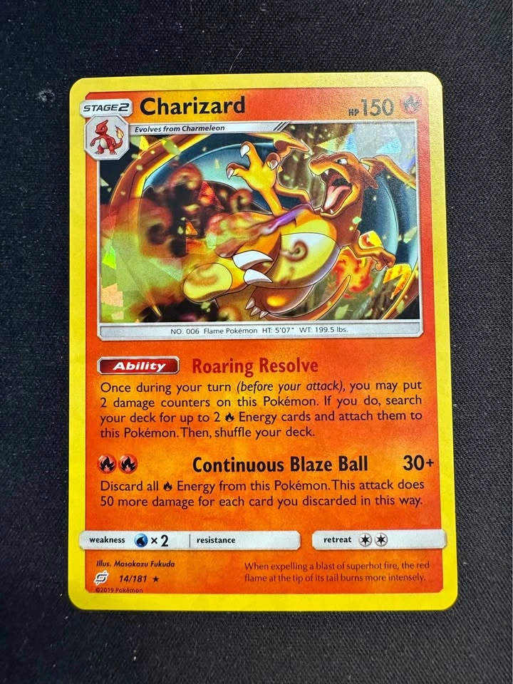 Charizard [Cracked ice] #14 Pokemon card