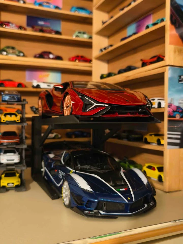 1:18 diecast stand, 2 levels - photo 2